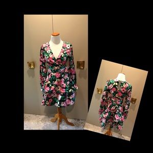 Love X Design Ruffled Floral Dress